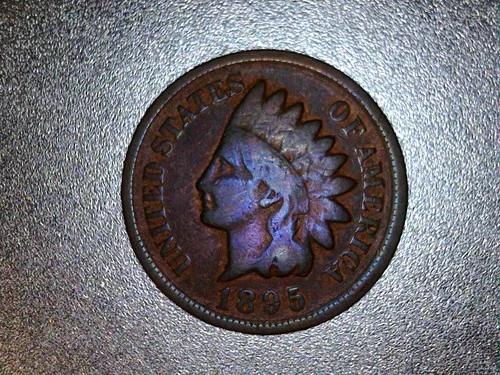 1895 Indian Head Cent Penny 131-Year-Old Penny Very good Conditin, Actual Coin