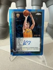 2025-26 Topps Chrome Update Kon Knueppel RC Autograph True Blue Refractor /150