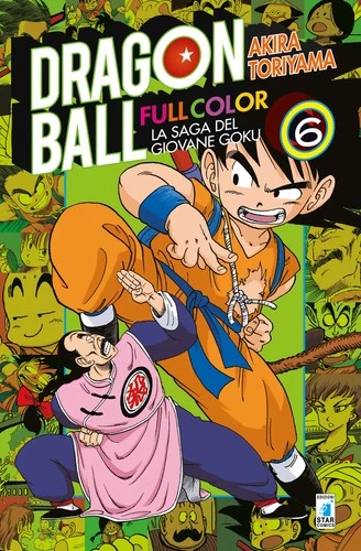 Manga: Dragon Ball Full Color 1a Serie - La Saga del Giovane Goku 6 - Star Comic