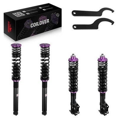 Coilovers Set Fits 92-94 VW Corrado 2.8L 93-99 Golf 1.9L 93-98 Jetta 1.9L