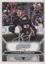 2020-21 Upper Deck MVP Super Script 18/25 Hampus Lindholm #160 0c3