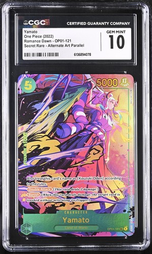 Yamato (Parallel) graded CGC 10 for sale on eBay