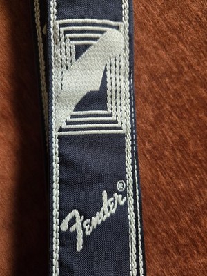 1987 FENDER GUITAR STRAP Vintage Sold With FENDER JAPAN TELECASTER EXTRAD