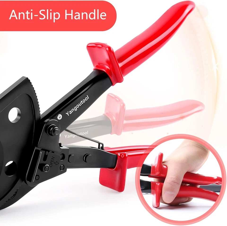 Cortadoras de cables de trinquete de alta resistencia Foto 4 de 4