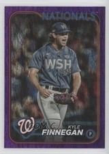 2024 Topps Series 1 Purple Holofoil 351/799 Kyle Finnegan #153 0o6v