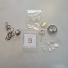 Mixed Silver Bullion Lot Geiger 1g Bar Valcambi 50% 1974 Canada Dollar Locket