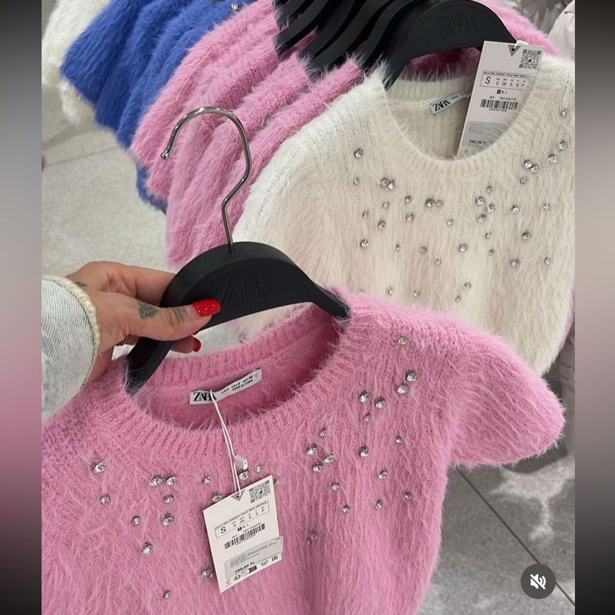 即完売だったZARAのピンクファーモッズコート ZARA - ZARA ピンクファーモッズコートの通販 by めいめい's