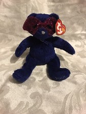 TY Original Beanie Baby  2004 Mardi Gras  238  Bear H 