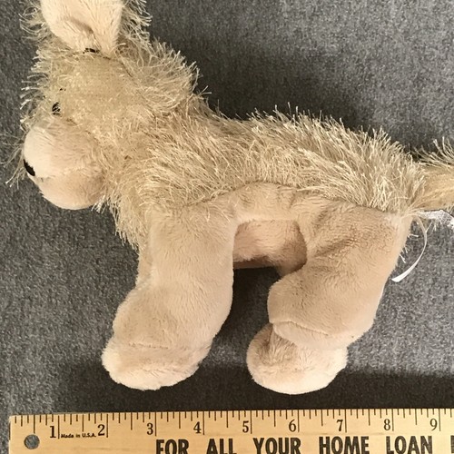 Ganz Dog Stuffed Animal Golden Retriever Plush Beige Puppy Fuzzy Furry 8" Toy - Picture 10 of 11
