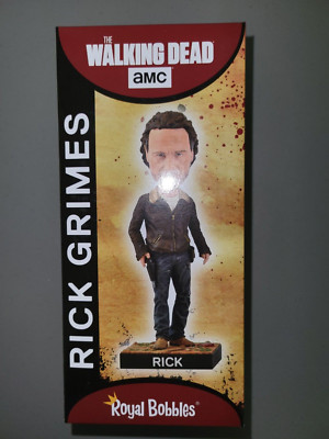Rick Grimes Walking Dead AMC Bobblehead Royal Bobbles Limited Edition Brand New