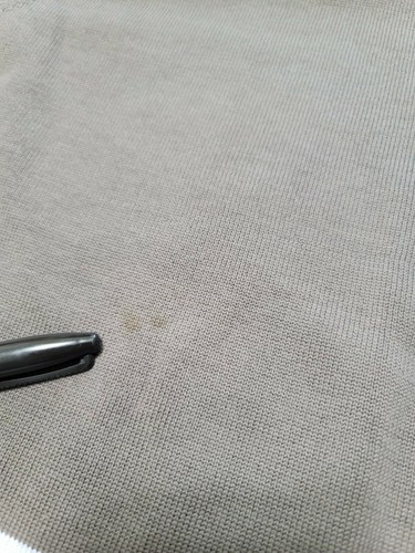 Suéter Vince Para Hombre Grande Gris Azul Cuello Redondo Mangas Largas - Manchado - Imagen 6 de 12