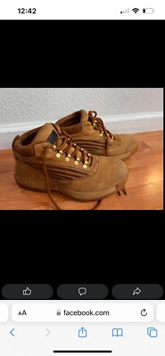 NIKE AIR JORDAN DOWNTOWN ウィート 136092-701 Vintage Nike Air Jordan Downtown Wheat Gold Suede Boots 136092 701
