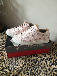 skechers side street pink