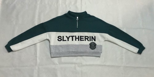 Harry Potter Girls Slytherin Half Zip 