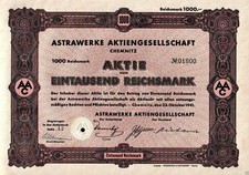 6 verschiedene Sachsen RM-Aktien 01 bitte Bilder beachten