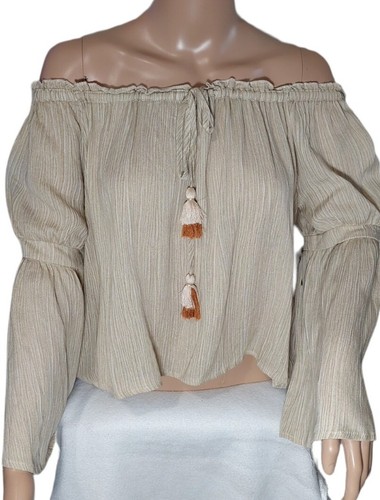 Camicia Lynik Curl Surf Boho Fagiano Donna 10 Beige - Foto 8 di 9