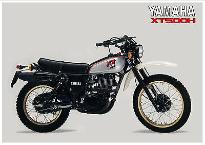 1981 YAMAHA XT500 XT500H VMX Poster | Paper | New Zealand 1981 YAMAHA XT500 XT500H VMX Poster | Paper | New Zealand