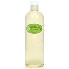 16 OZ PREMIUM ALOE VERA OIL VIT E ORGANIC 100% PURE UNCUT SKIN HAIR BODY CARE