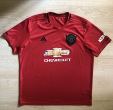 MANCHESTER UNITED 2019/2020 FOOTBALL HOME JERSEY SIZE “XL” ED7386 SOCCER