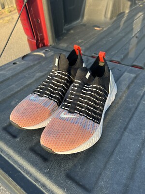 Size 14 - Nike React Phantom Run Flyknit 2 Black Team Orange 2022