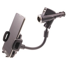 For Samsung Galaxy S22/S23/Plus/Ultra - Charger Car Mount Holder DC Socket USB