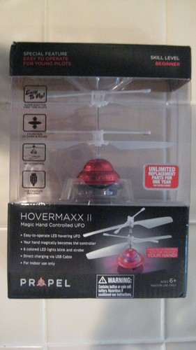 Propel Hovermaxx II Magic Hand Controlled UFO 6 Colored LED Lights Blink/Strobe - Picture 2 of 3