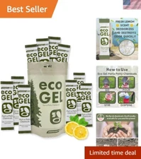 Convenient Gel Sticks for Liquid Waste + Lemon Scent - Perfect for Travel