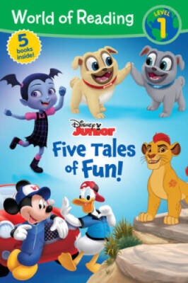 World of Reading: Disney Junior Five Tales of Fun! (Level 1 Re - VERY GOOD
