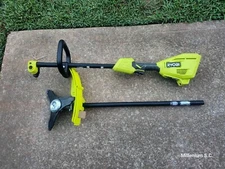 RYOBI Expand-It 17 1/2 in Univers Brush-Cutter Trimmer Attachment + 40V MOTOR