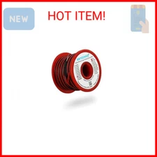 BNTECHGO 26 Gauge Silicone Wire Spool Red and Black Each 25ft 2 Separate Wires F