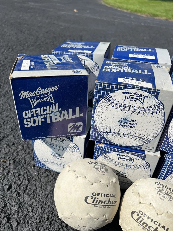 Lote de Softbol BallQube Debeer Macgregor (Leer Descripción) Foto 2 de 4