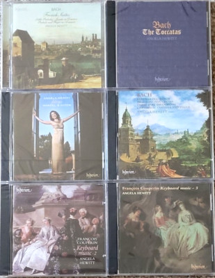 Barock Musik CDs (Angela Hewitt) x 6 NEU (7 Discs) Restposten Konvolut