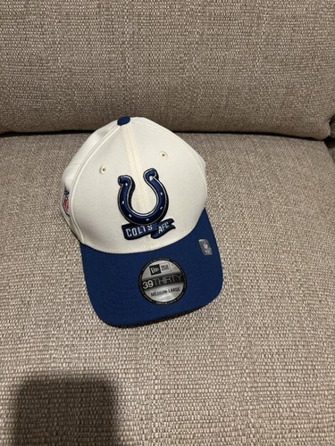 New Era Indianapolis Colts AFC 39THIRTY Cap NFL 22 Sideline Fitted Mütze Gr: M/L