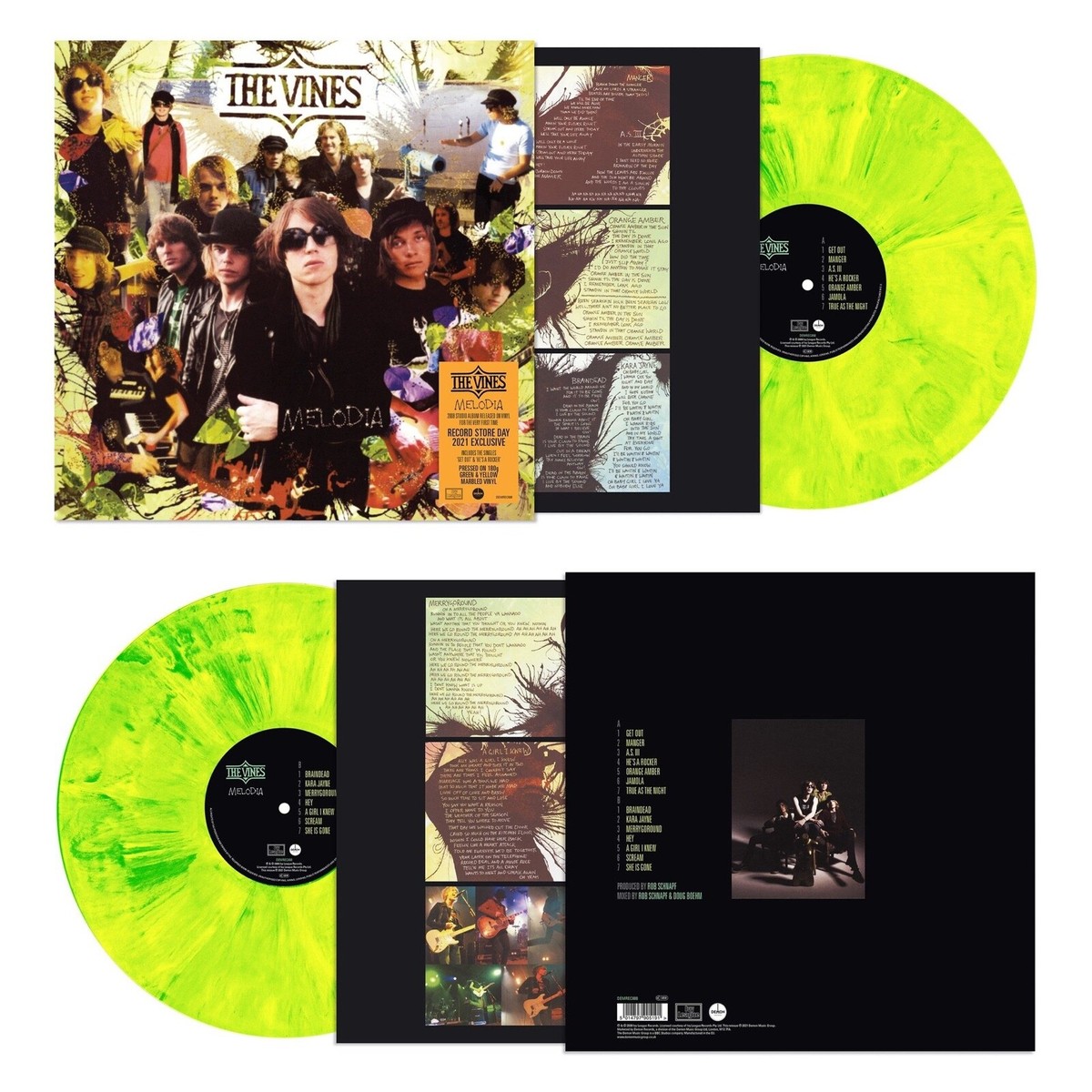 The vines melodia レコード　レコードストアデイ The vines melodia レコードレコードストアデイ
