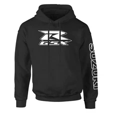 Suzuki GSX-R, Sport bike, Black Hoodie