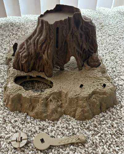 1981 Kenner Star Wars Empire Strikes Back Dagobah Yoda Hut Action Playset Read