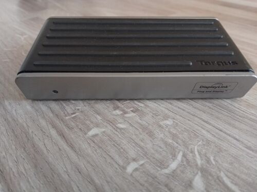 TARGUS USB 3 UNIVERSAL DOCK HUB DUAL VID HDMI DP DVI INKL LADEGERÄT PSU USB C KABEL - Bild 11 von 16