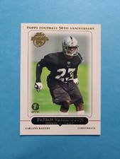 FABIAN WASHINGTON 2005 TOPPS 1ST EDITION RC ROOKIE FOOTBALL CARD # 377 G5516. rookie card picture