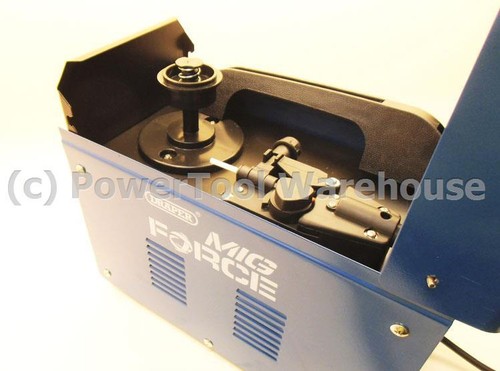 Draper MWD100 MIG Welder Gasless Turbo Mighty Good Deal 32728 4 power Settings - Picture 8 of 11
