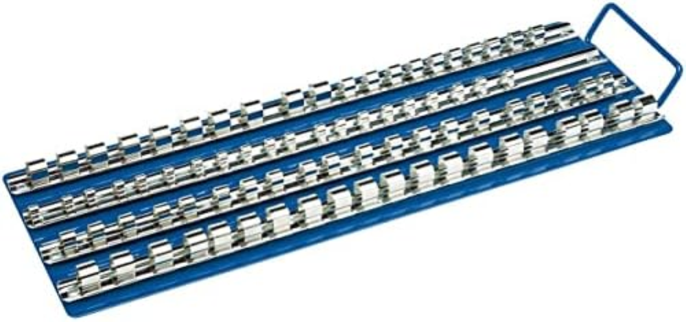 Draper ST80B socket Retaining bar Carrier, blu, 1/4/3/8/1/2-inch quadrangolare