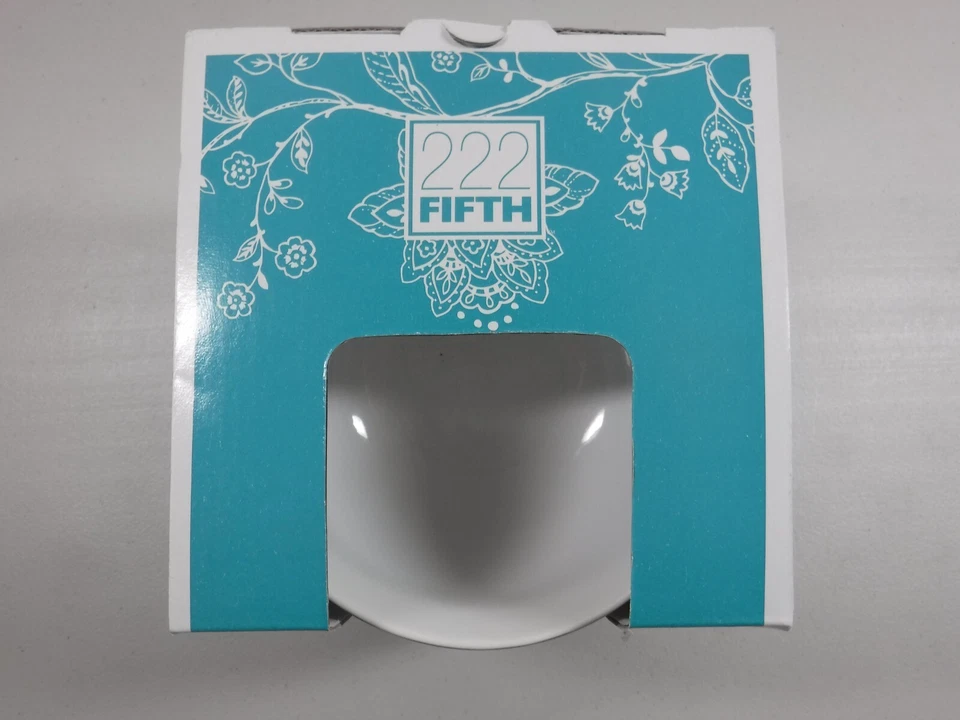 Juego de 4 cuencos de sopa de cereal de porcelana fina de jardín de pavo real 222 nuevos en caja Foto 2 de 4