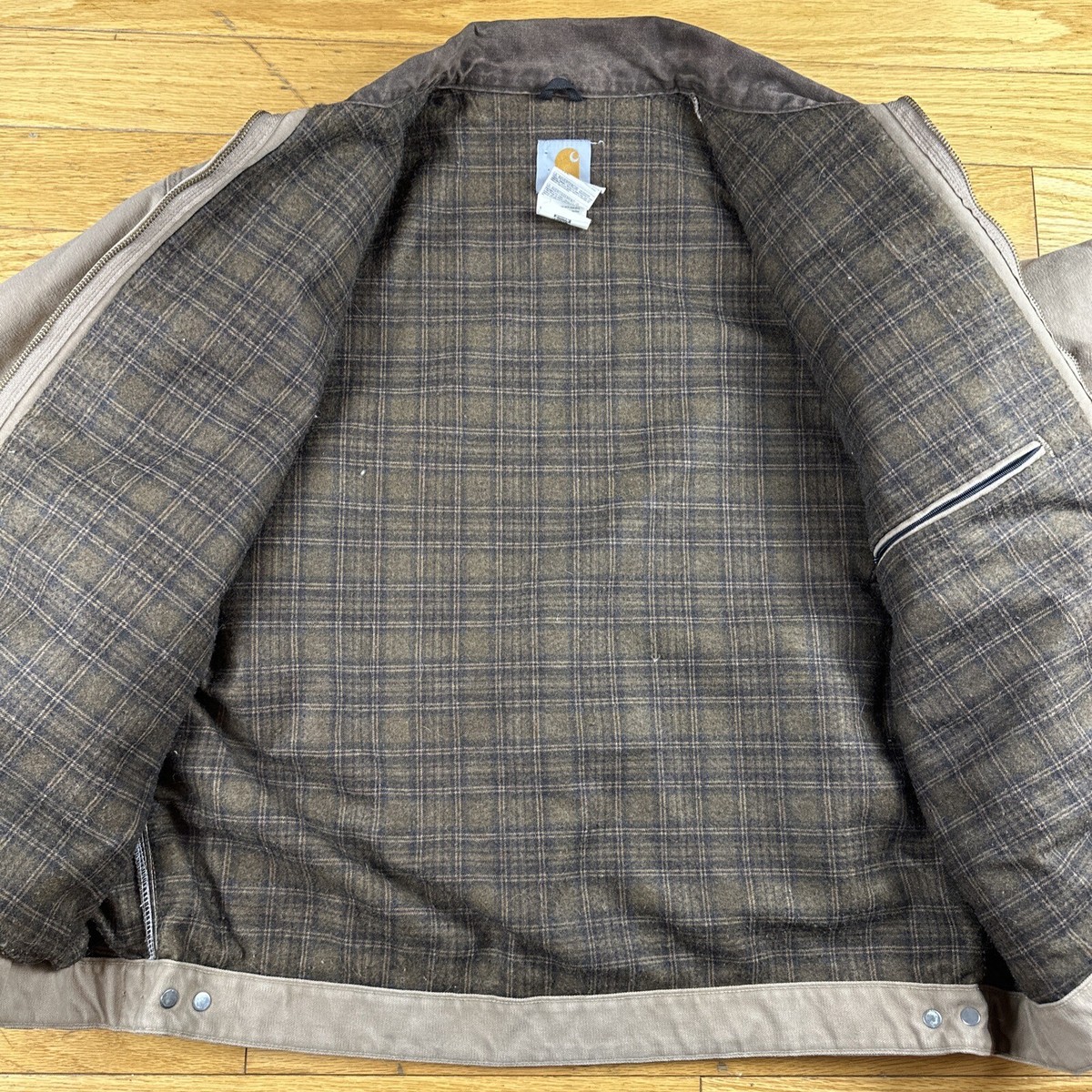 Vintage Carhartt Detroit Jacket J97 SDL 2XL Reg. Plaid Vintage Carhartt Detroit Jacket J97 SDL 2XL Reg. Plaid