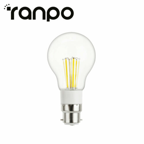 Vintage E27 B22 LED Edison lampadina 3W 4W 6W retrò luci casa lampada 12V 85-265V RE - Foto 10 di 14