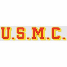 USMC Window Strip Decal - 11" in. - Marine Corps Outdoor Sticker