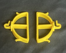 Set of 2 Vintage Tupperware Shape-O Ball Replacement HANDLES ONLY TupperToy