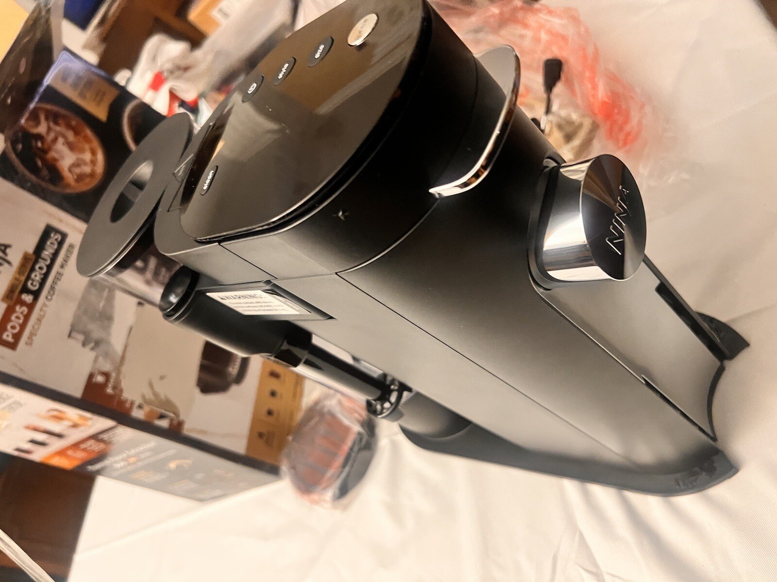 Ninja Dual Brew Coffee Maker Grounds & Pods Open Box Minor Flaw