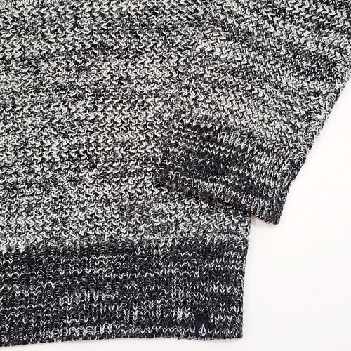 VOLCOM B0731606 CruisinOn Jumper Mix Knit Sweater Wool Blend Gray Marl Melange L - Picture 4 of 10