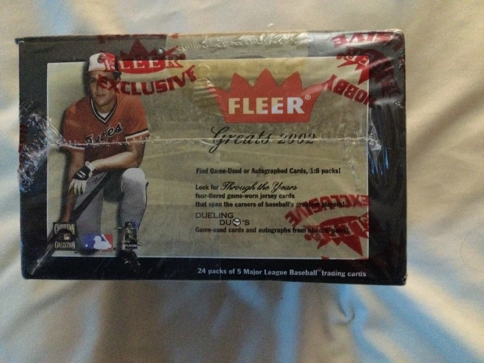 2002 Fleer Greats of the Game Baseball Sealed Hobby Box Auto? - Image 2 of 3