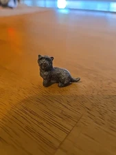 Rawcliffe Pewter Scottish Terrier Puppy vintage figure