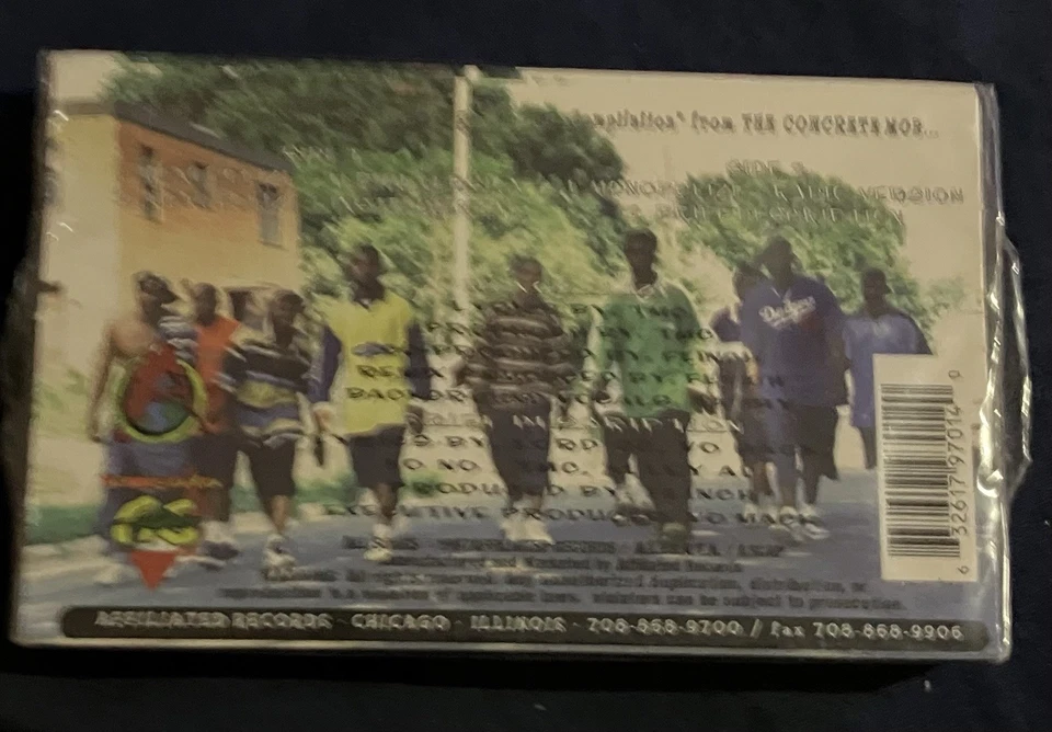 CONCRETE MOB - Monopolize - RARE Sealed 1997 Gangsta Rap Cassette - Image 2 of 2